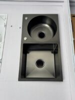 GOLD/BLACK -- DOUBLE BOWL ROUND & SQUARE (82/45)