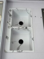 STONE WHITE/STONE BLACK -- DOUBLE BOWL (82/45)