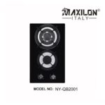 BUILT IN GAS COOKER /2 BURNER QB2001 GLASS (520x320)