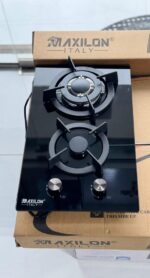 BUILT IN GAS COOKER /2 BURNER QB2001 GLASS (520x320) - Image 2